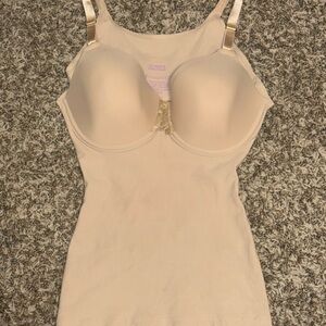 Shapeez  Medium-C The Ultimate Back Smoothing Bra & Body Shaper Nude